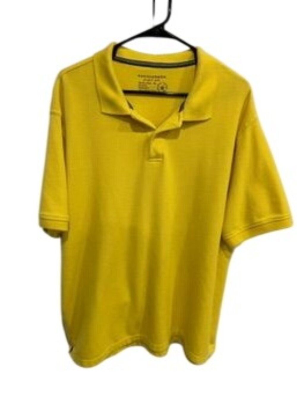Saddlebred XXL Yellow Perfect Polo Shirt Classic Fit Heritage Style Modern